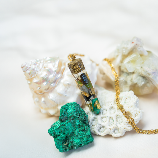 Jungle God(dess) Crystal Pendant