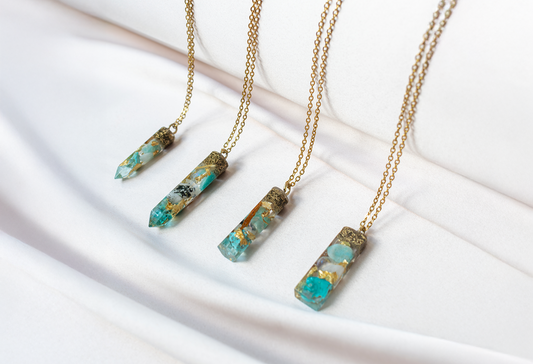 Sea God(dess) Crystal Pendant