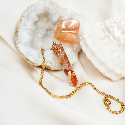 Infinite Abundance Crystal Pendant