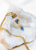 Sky God(dess) Crystal Healing Pendant For Creativity, Truth & Self-Expression