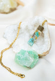 Sea Godd(ess) Crystal Healing Pendant For Gratitude, Joy & Transformation