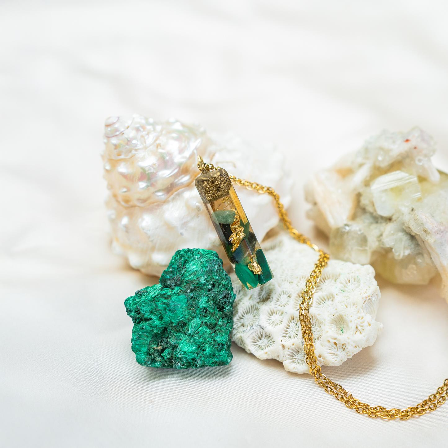 Jungle God(dess) Crystal Pendant