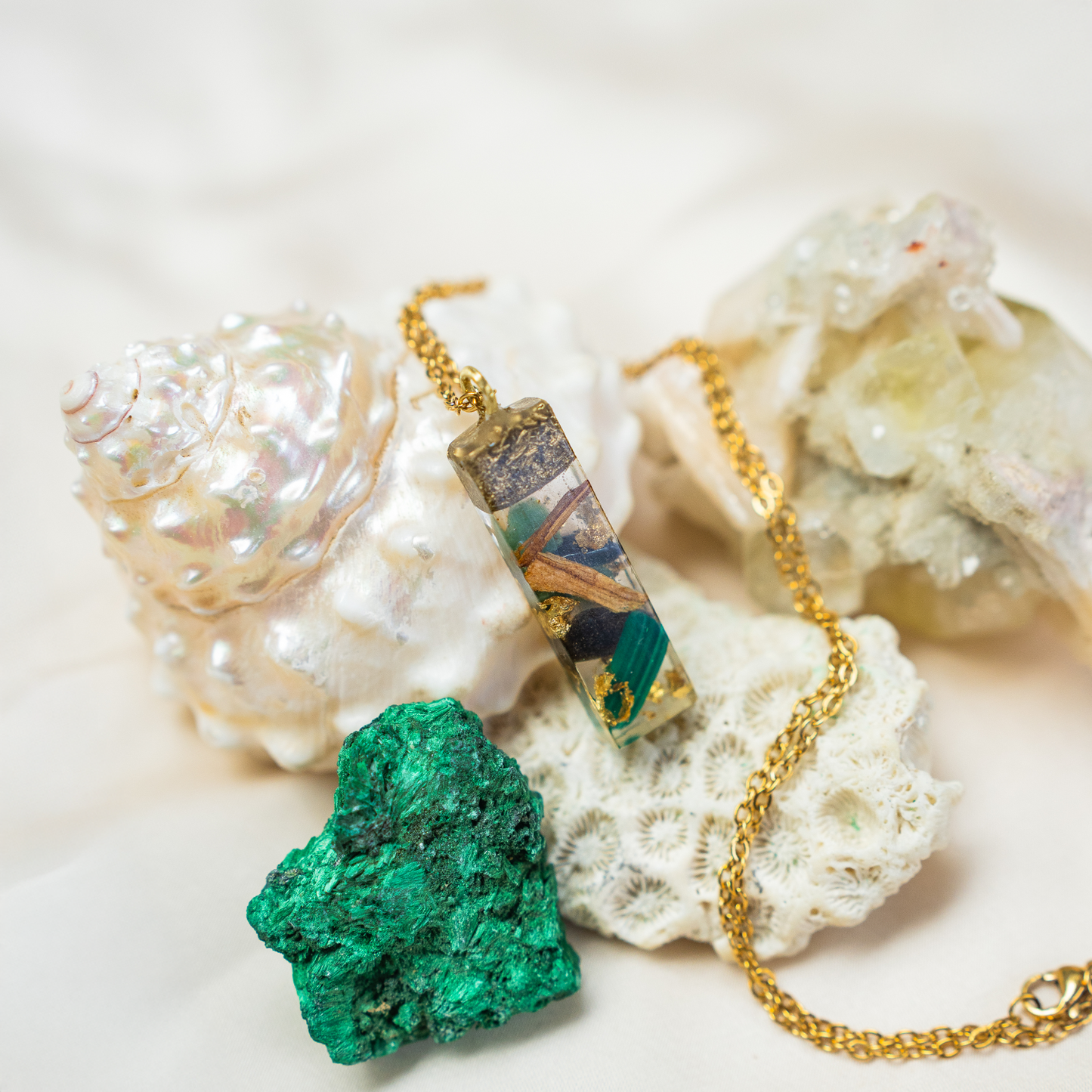 Jungle God(dess) Crystal Pendant