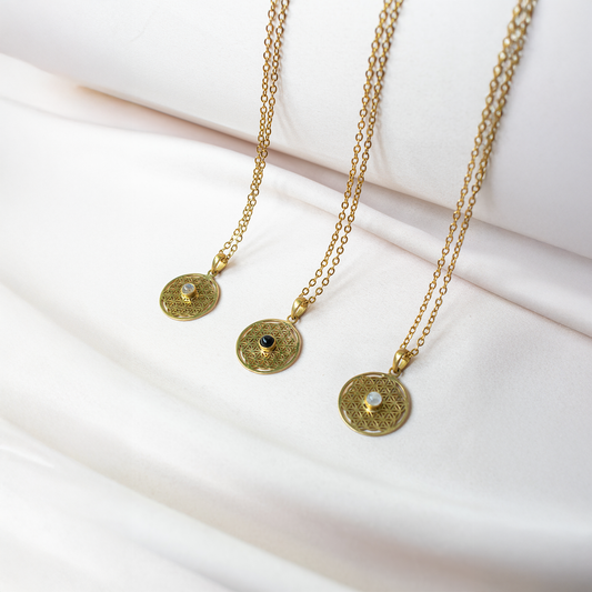 Flower Of Life Sacred Geometry Necklace