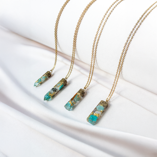 Sea Godd(ess) Crystal Pendant