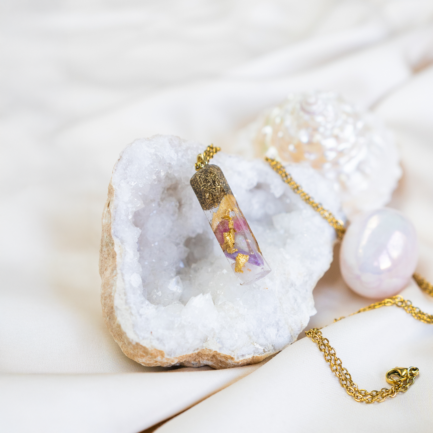Divine Feminine Crystal Pendant