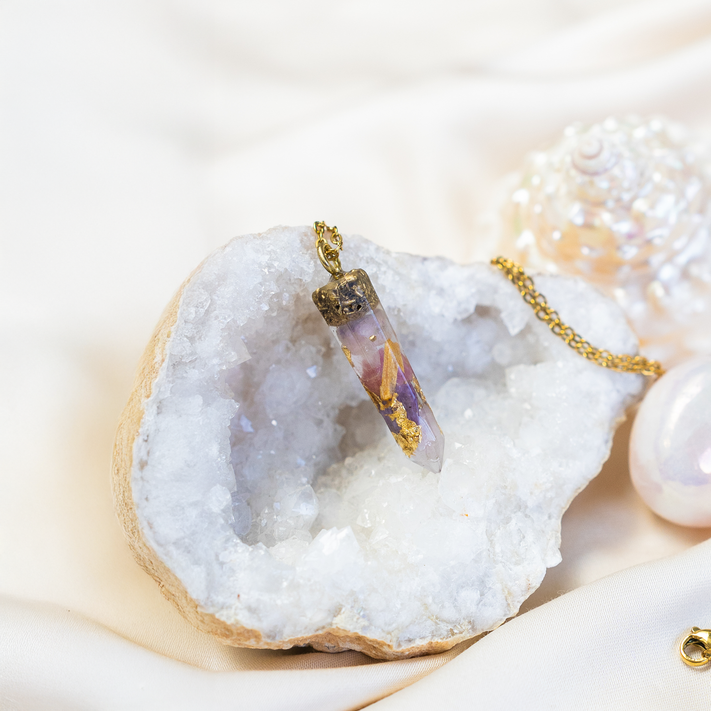 Divine Feminine Crystal Pendant