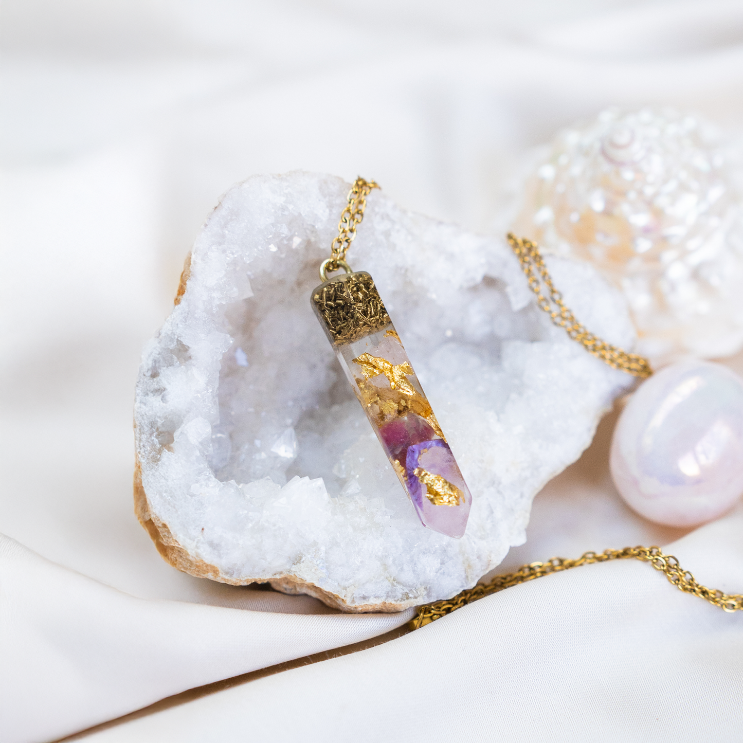 Divine Feminine Crystal Pendant