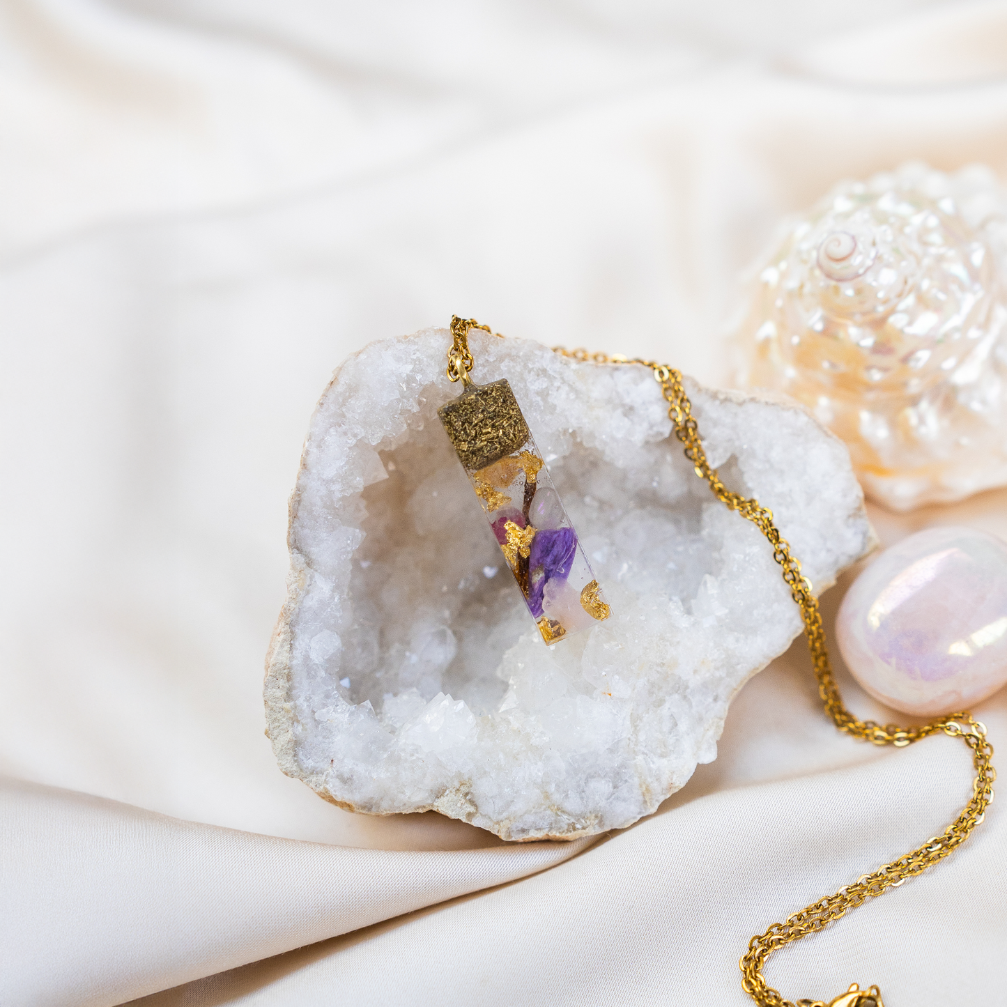 Divine Feminine Crystal Pendant