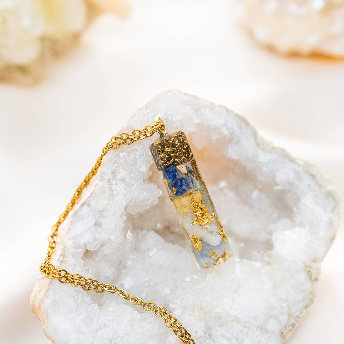Sky God(dess) Crystal Pendant
