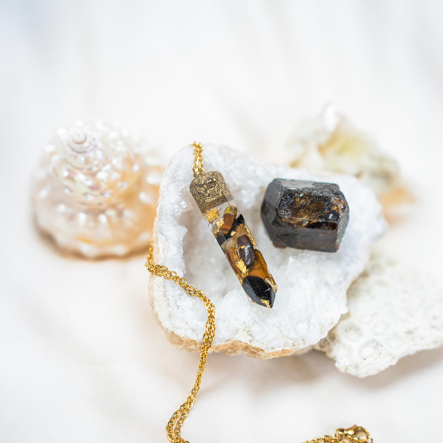 Divine Masculine Crystal Pendant