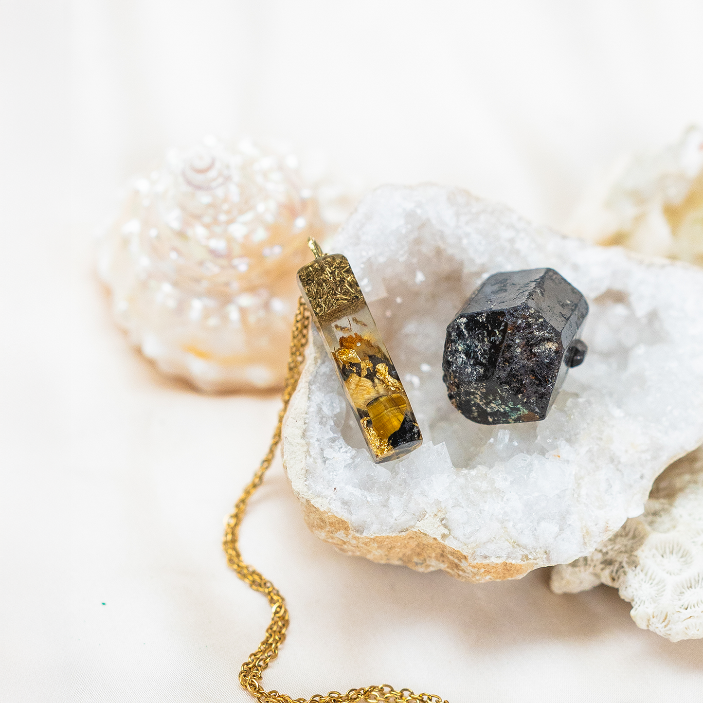 Divine Masculine Crystal Pendant