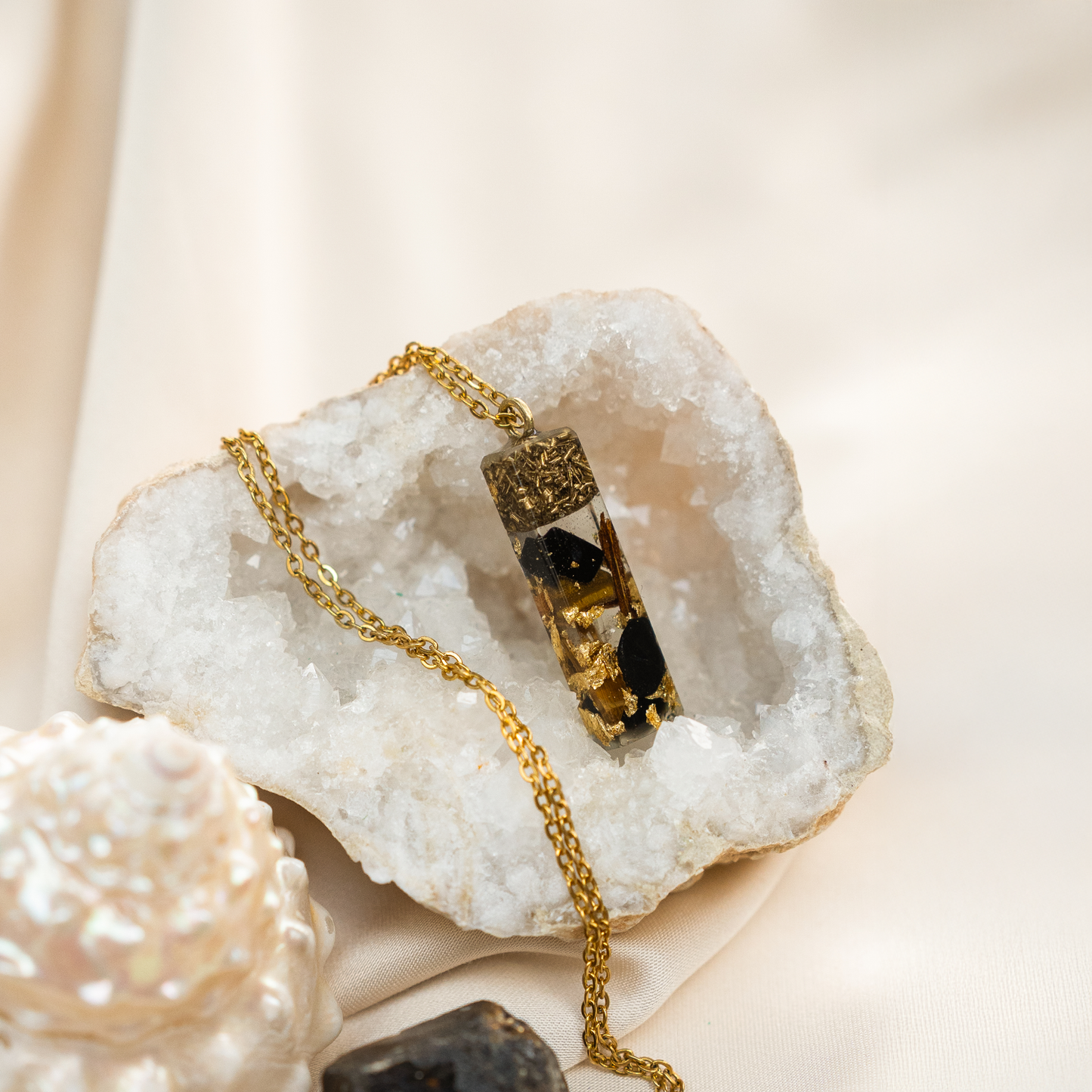 Divine Masculine Crystal Pendant