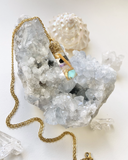 Star Seed Crystal Healing Pendant For Wisdom, Truth & Protection